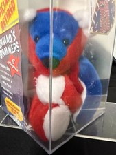 1999 Salvino's Bammers Mike Piazza 4th of July Bear LA Dodgers Sealed Ultra Pro
