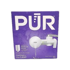 PUR Horizontal Faucet Mount Water Filtration System PFM150W- White -New in Box