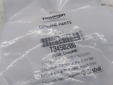 Triumph Adventure Bonneville America tappo cromato coperchio viti T3450200