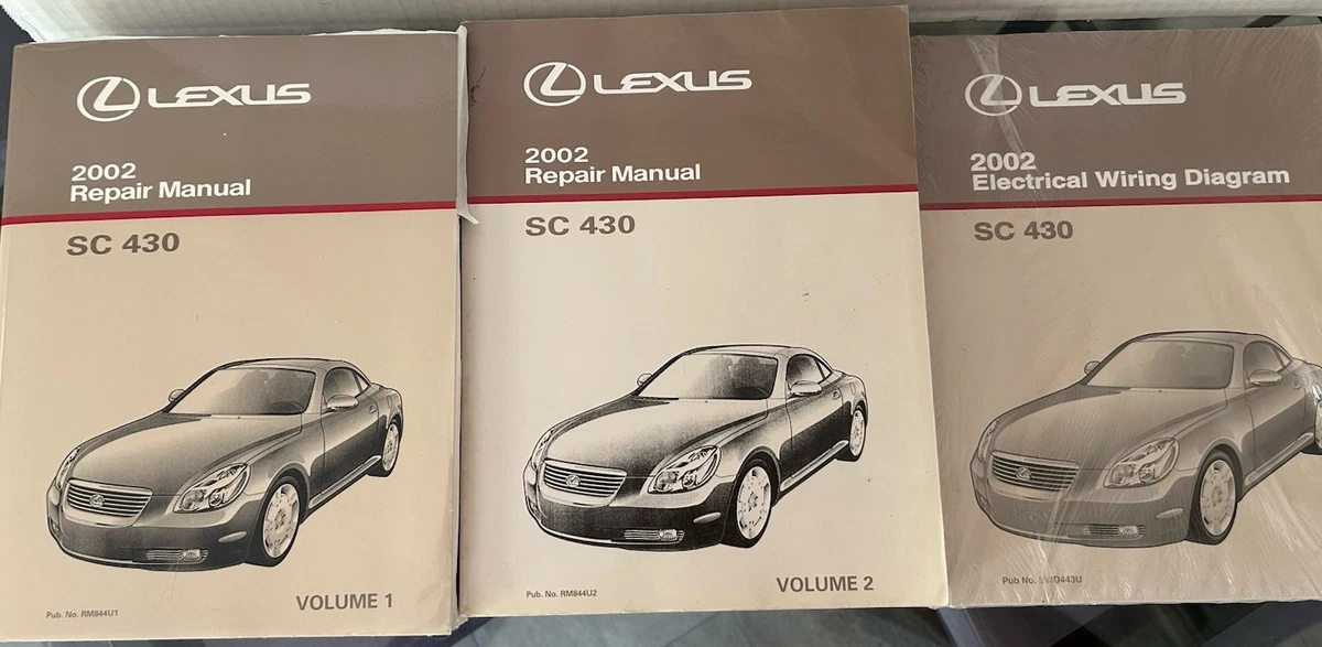Service & Repair Manuals for Lexus SC430 for sale | eBay