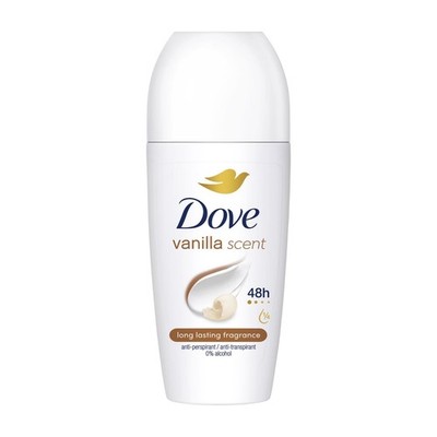 92,67 /L - 6er Pack DOVE Women Deodorant Roll-on - Vanilla Scent - 50 ml