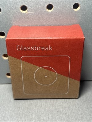 SimpiSafe Glassbreak Sensor White GB3 Window  Security System NEW