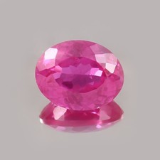 5.60CT Fine Quality Natural Ceylon Pink Sapphire Faceted Loose Gemstone Oval Cut