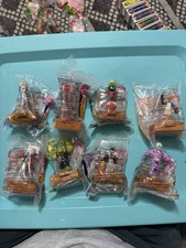 McDonald's 1996 Space Jam Happy Meal Toys Complete Set of 8- Sealed Bag