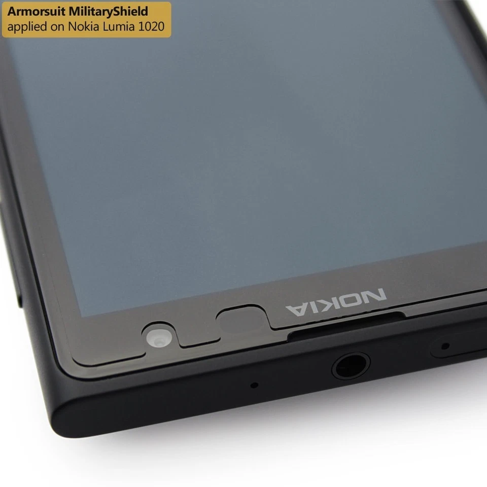 [Paquete de 2] Funda Protectora de Pantalla ArmorSuit Nokia Lumia 1020 Versión Amigable Foto 3 de 4