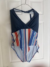 Women  s Cupshe One Piece Halter Swimsuit Size 3xl