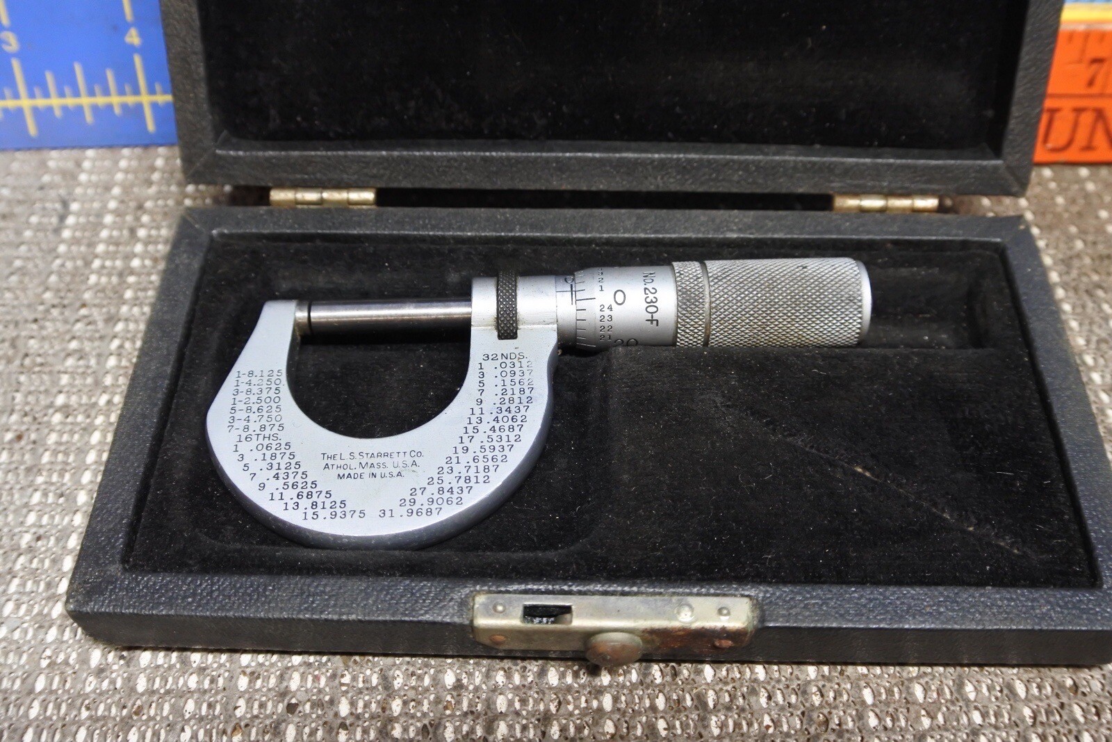 Starrett 230 F Micrometer eBay