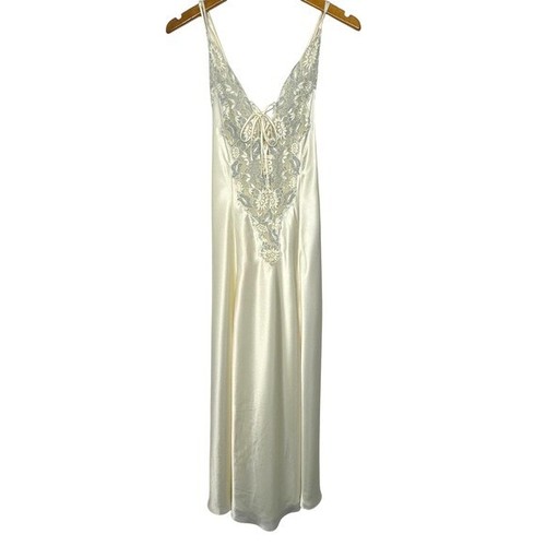 Vintage Victoria's Secret 90er Maxi Schlupfkleid/Nachthemd Gr. XS
