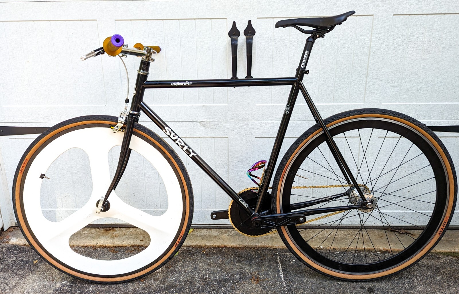 Surly Steamroller 56cm Fixed Gear Phil Wood Tracklocross SS Rawland Bullmoose 