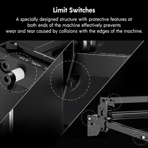 LONGER RAY5 20WLaser Engraver 130W Engraving Machine and Cutting 375*375mm NEU - Bild 14 von 15