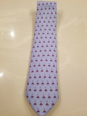 NEW w/ Tags Vineyard Vines Charity Cure Hunger For A Cause Foodie 100% Silk Tie 