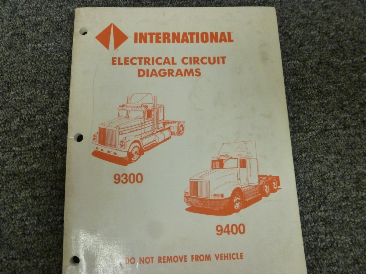 International Heavy Truck Wiring Diagrams International Semi Truck