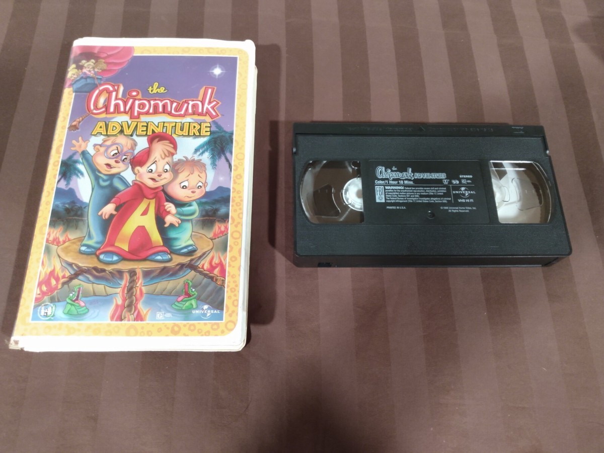 The Chipmunk Adventure VHS 1987 Clamshell 96898331333| eBay