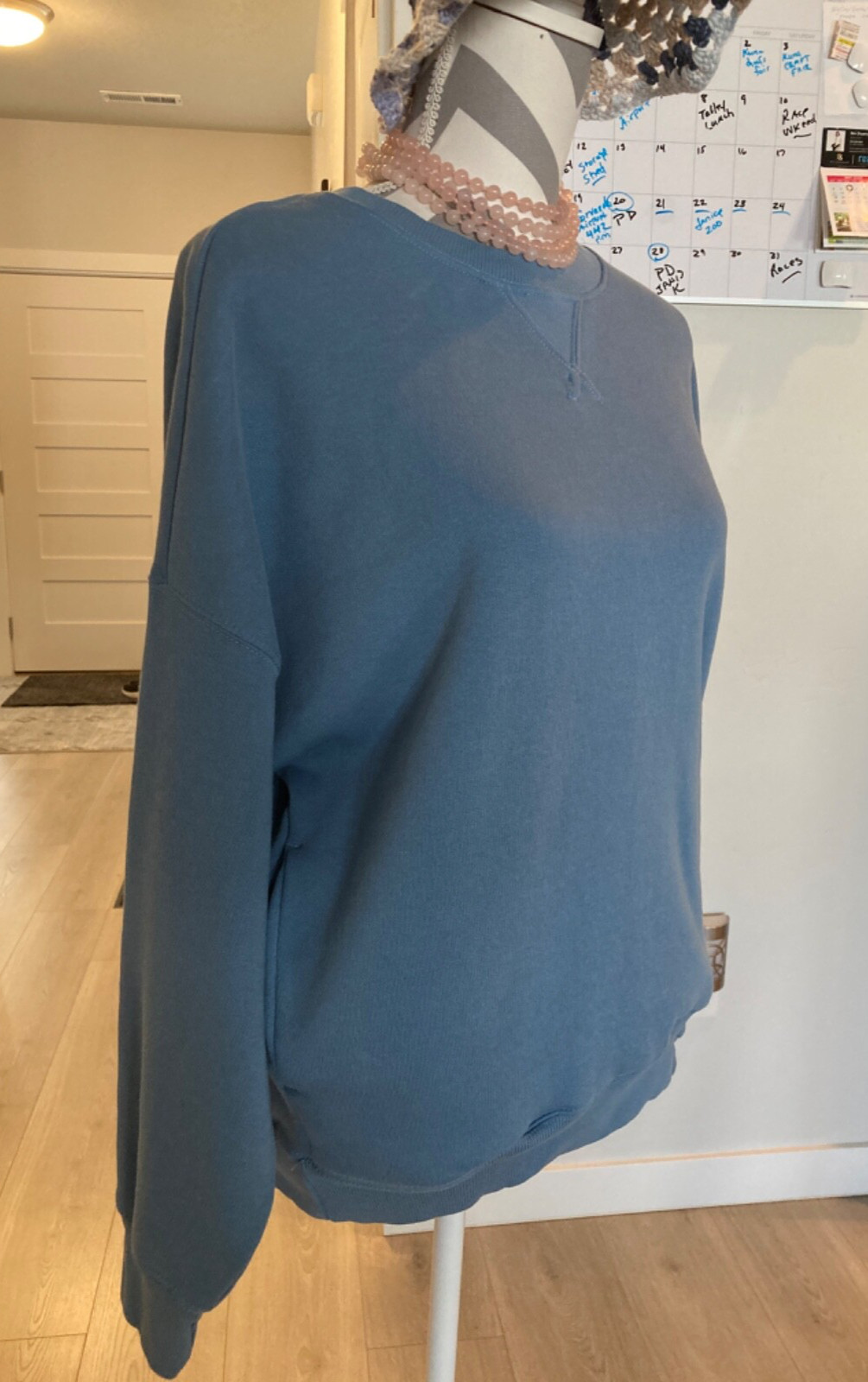 J.O & Co. Women's Casual Basic Solid Blue Fleece … - image 6