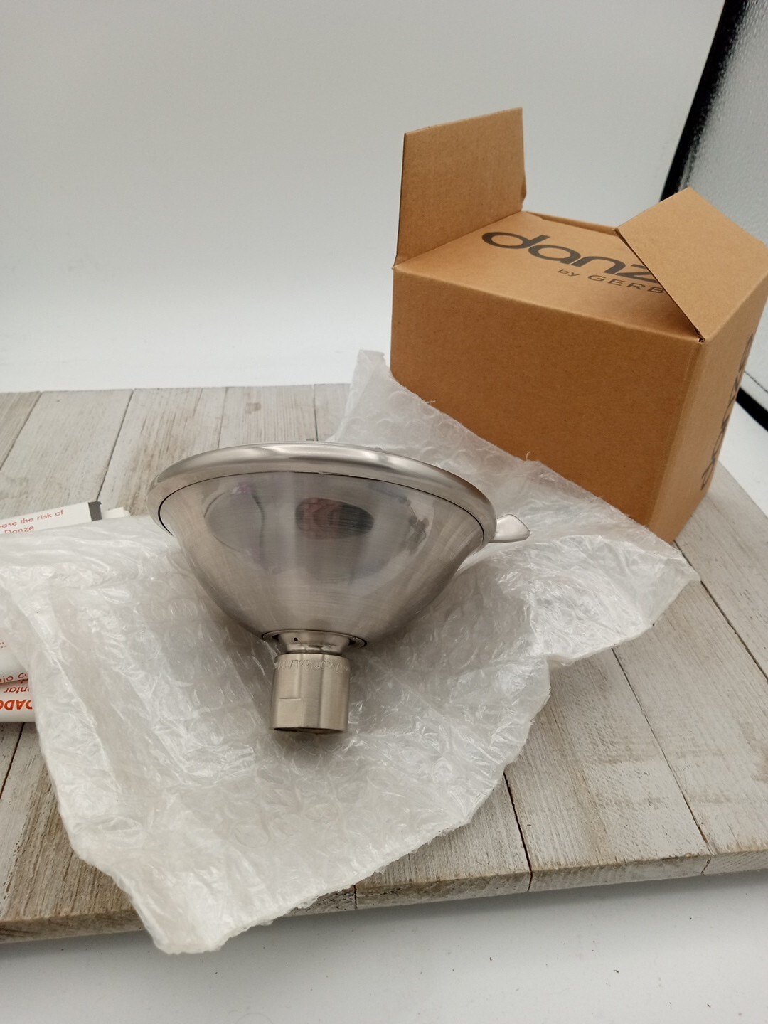 Danze Gerber D460034BN Florin 1.75gpm Multi Function Shower Head Brushed Nickel 