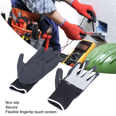 Insulated Electrician Gloves 400V High Voltage Resistant Non Slip Prevent Shock