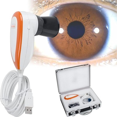 5.0 MP Eye Camera Iriscope with 30X Iris Lens Iris Iridology Detector Analyzer