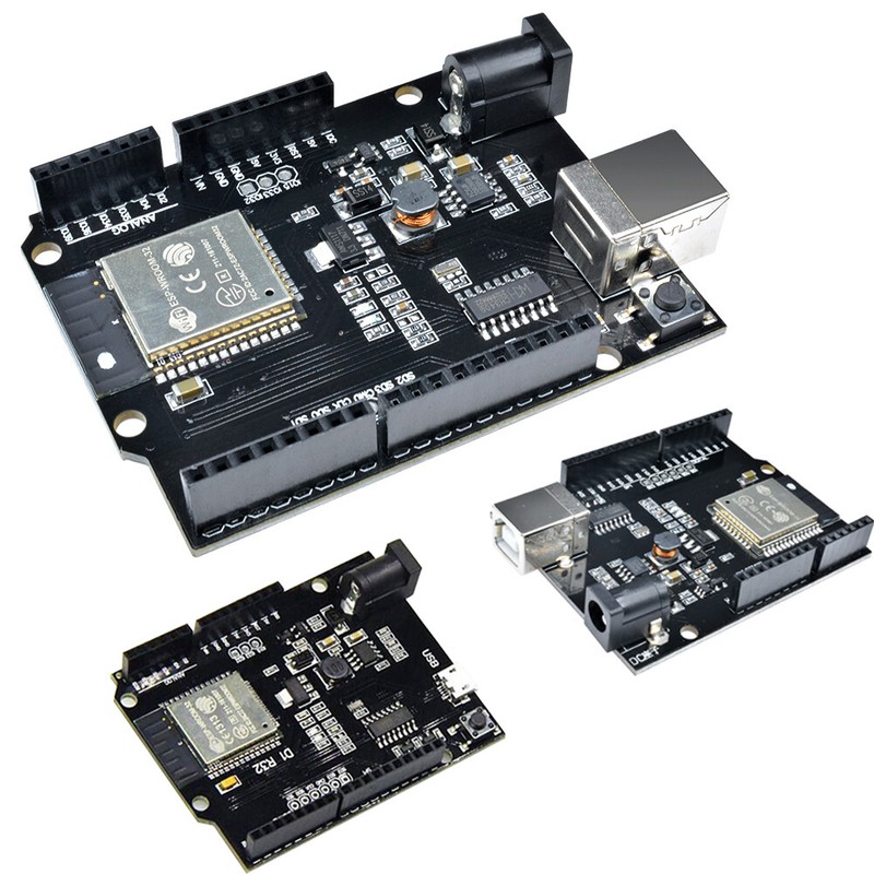 USB ESP32 WiFi + Bluetooth+UNO WeMos D1 R32 4MB CH340 Module Development Board