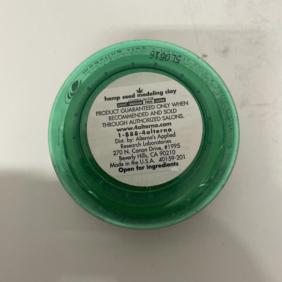Alterna Hemp Modeling Clay 2 OZ HTF - Image 3 of 4