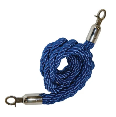 DISPLAYPRO Barriere Controllo Folla Caffè Sicurezza Esposizioni Esposizioni -Solo Corde Blu