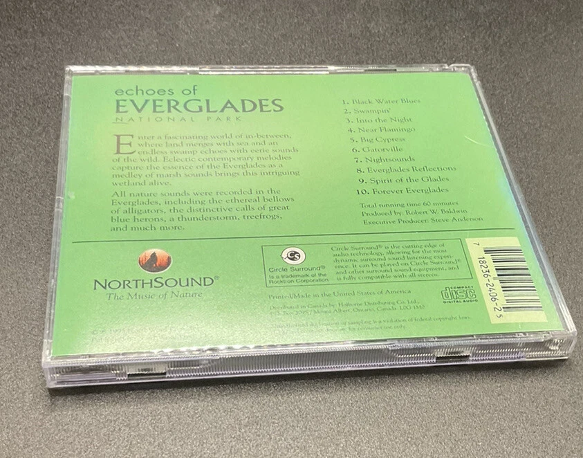 ECHOES OF EVERGLADES 1 NEW Factory Sealed OOP CD by NorthSound Nature & Music