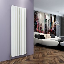 Vertical Radiator 1800 1600 Designer Flat Panel Oval Column Central Heating Rads