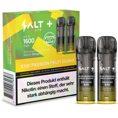 SALT+ Lite POD 2er - Kiwi Passion Fruit Guava