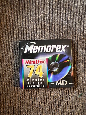 4 Minidisc Memorex Cool MD - 74 Min - Noirs - Occasion