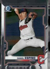 2021 Bowman #BCP-123 Daniel Espino Chrome Prospects
