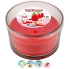 Duftkerze Cocktail Edition Kerze im Glas 3-Docht Aromakerze Windlicht Glaskerze