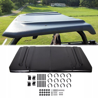 #ad Polyethylene Hard Top Roof For Polaris Ranger Full Size 500 700 UTV Black $148.50