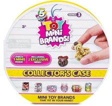 Zuru Minibrands Toy Collector’s Case Includes 5 Minis AND 2 Exclusive Mini New