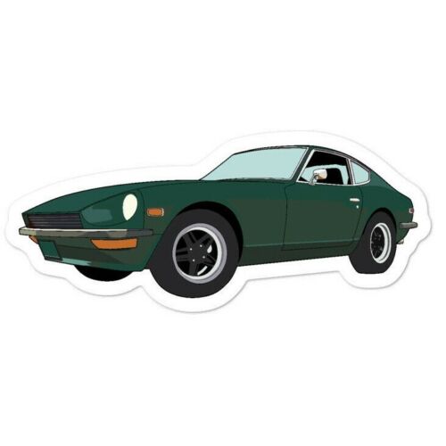 Datsun 240Z Sticker Fairlady Nismo JDM Japanese Car Race Nissan 280z Turbo Decal - 第 1/2 張圖片