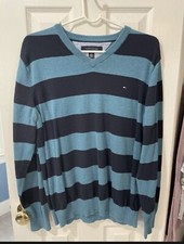 Tommy Hilfiger Men's V-Neck Sweater Size Large
