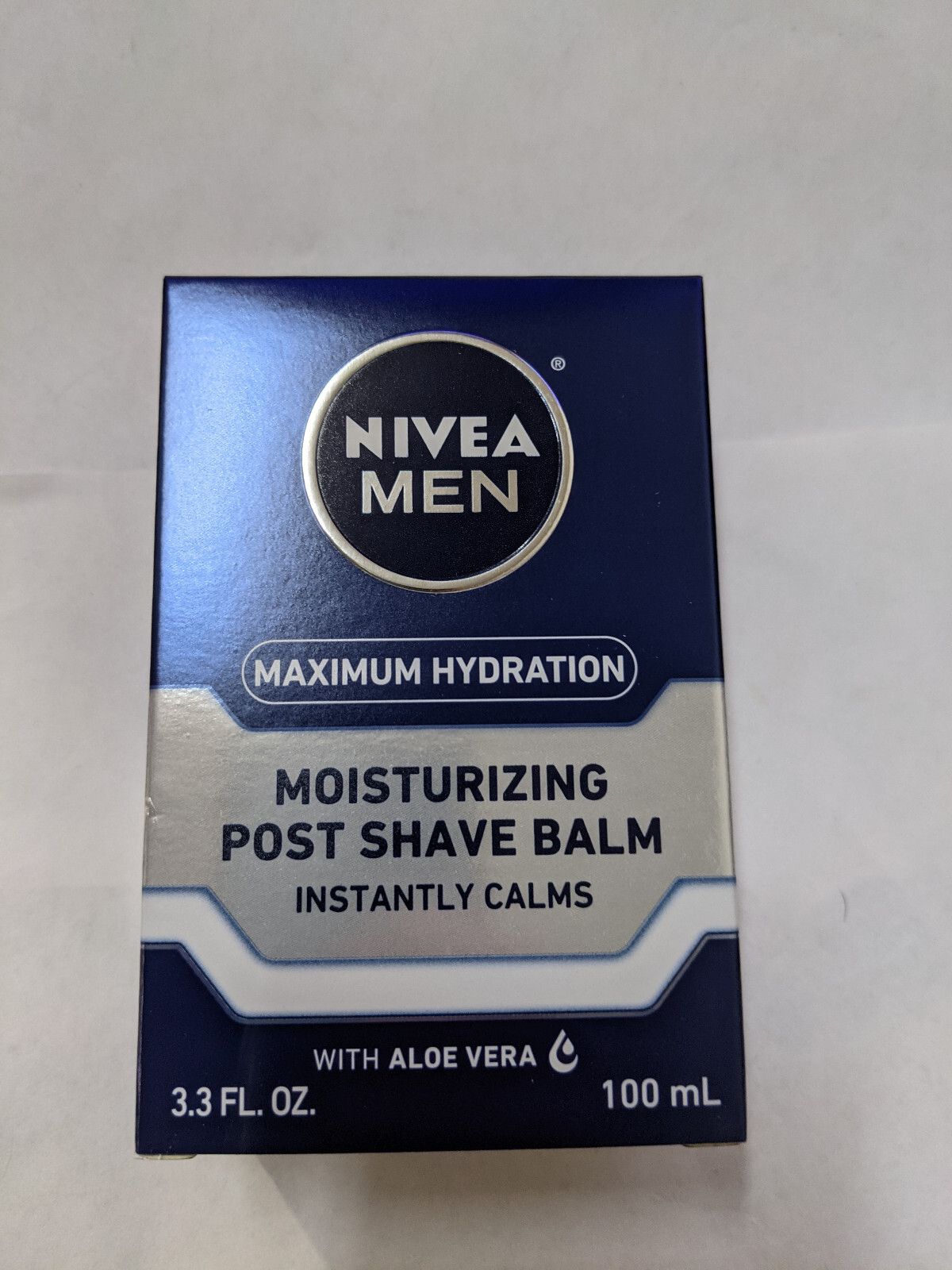 2 PACK NIVEA Men Maximum Hydration Moisturizing Post Shave Balm - 3.3 oz