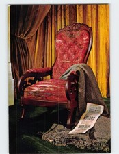 Postcard Lincolns Fords Theater Chair Henry Ford Museum Dearborn Michigan USA