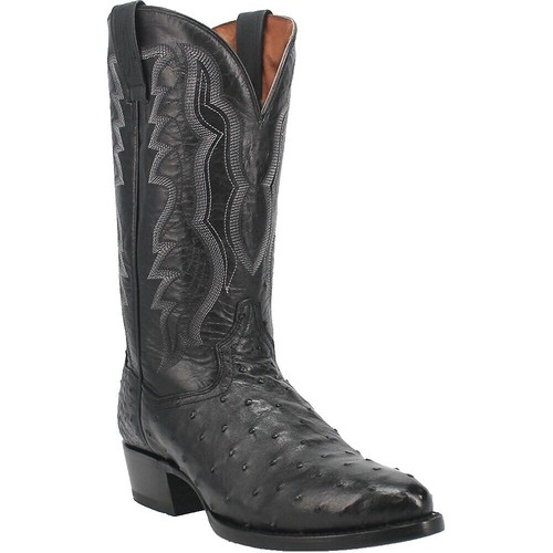 Dan Post Men's Tempe Full Quill Ostrich Leather Boot DP2321 | eBay