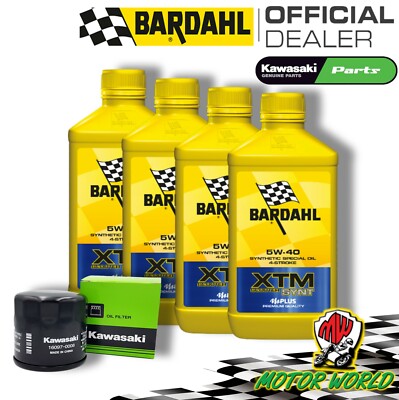 Service Bardahl XTM 5W40 + Filter Kawasaki VN 1500 Vulcan 1991 1992 1993 1994