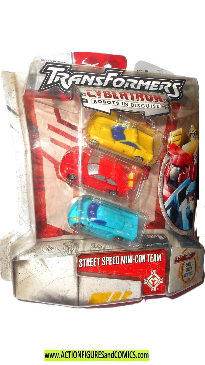 Transformers Cybertron STREET SPEED Mini-con team minicons