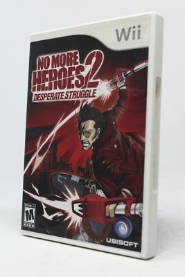 No More Heroes 2: Desperate Struggle - Wii - Action/Adventure Game - W/ Manual