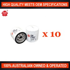 10x Sakura C-1123 Oil Filter for Toyota Avalon Camry Hiace Hilux Kluger 4 Runner