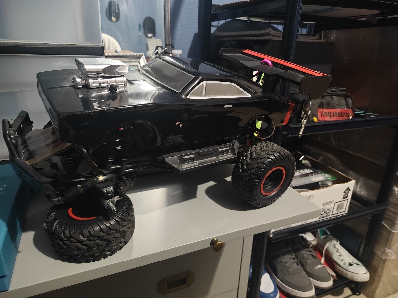 1/12 Scale RC Car Fast Furious Edition Doge Hemi. Need left Tire.
