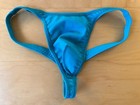 iSwim Asian Low Rise 1.5 cm Men's Swim Thong Turquoise Small New — photo 6