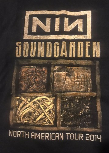 Vintage Soundgarden /Nine Inch Nails 2014 Large Wa