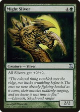 MTG Magic the Gathering Might Sliver (205/301) Time Spiral LP