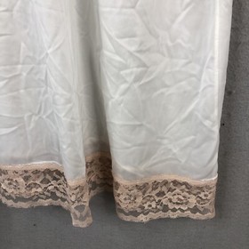 Slip Dress Womens 36 Blush Pink Lace ILGWU Feminine Victorian coquette vtg NEW
