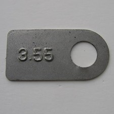 Mopar 8 34 Rear Axle 3.55 Ratio Tag End Sure Grip Cuda Charger Road Runner Gtx