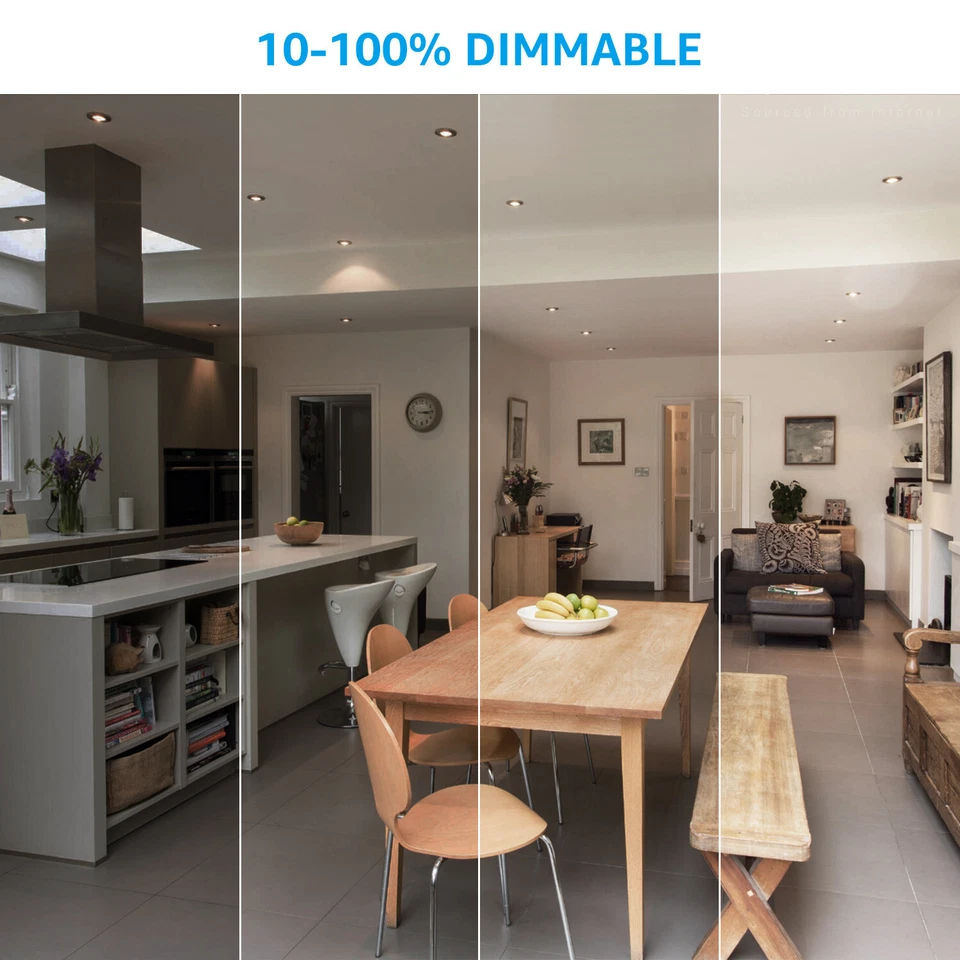 6-Pack LED PAR16 Spot Light Bulbs, Dimmable Spotlight, 4000K Cool White - Image 2 of 4