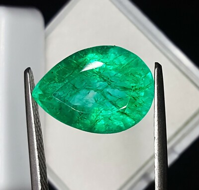 PIERRE PRÉCIEUSE CERTIFIÉE en vrac 29,17 ct émeraude verte naturelle... EUR 44,59 - PicClick FR