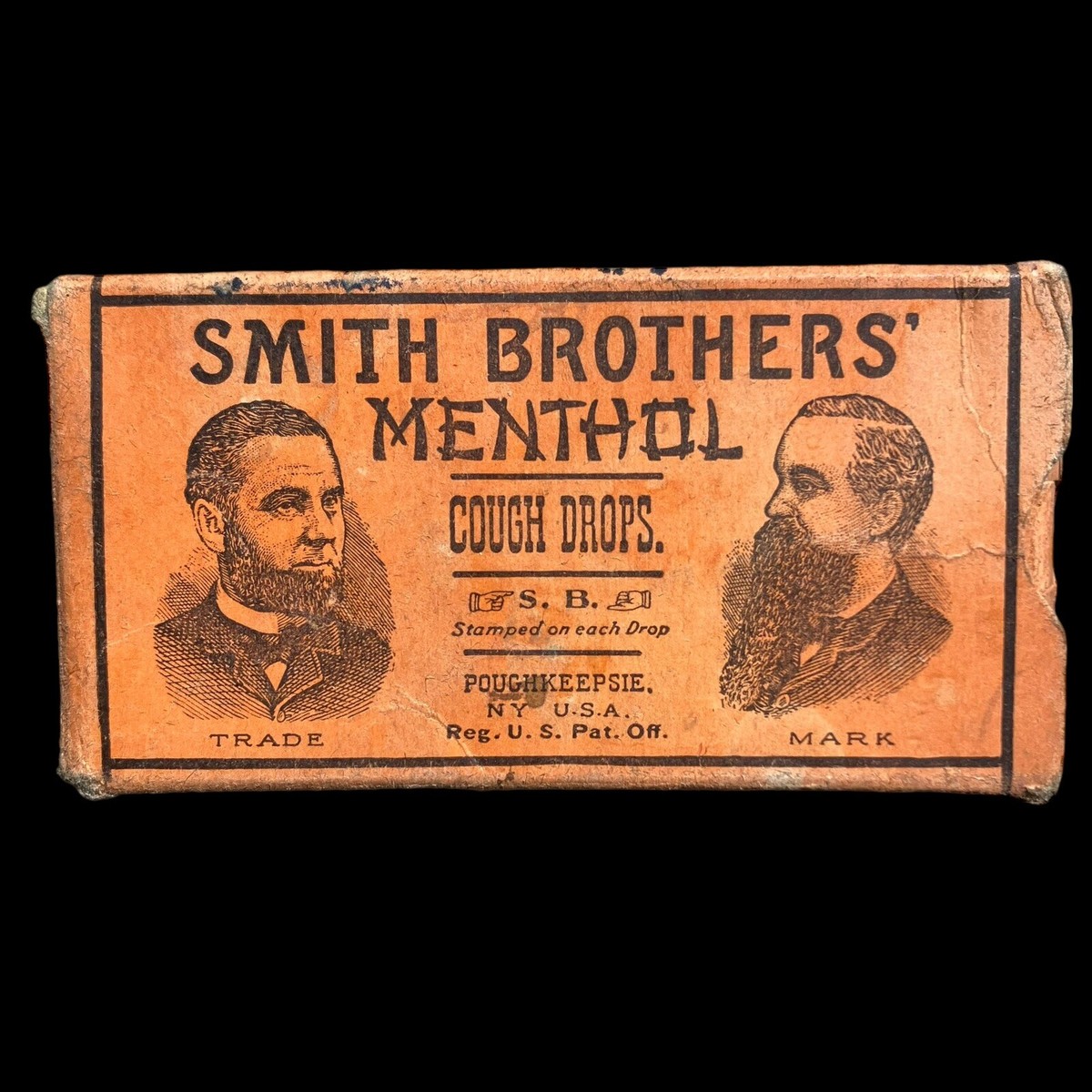 Antique Smith Brothers Empty Menthol Cough Drop Rare Sample Box | eBay
